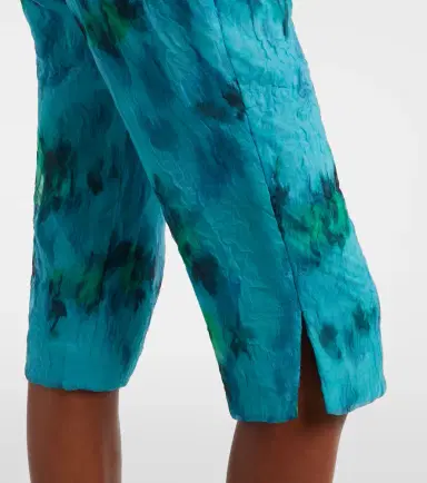 Ganni Printed capri pants | Thumbnail 3 Ganni Printed capri pants | Thumbnail 3