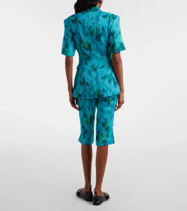 Ganni Printed capri pants | Thumbnail 4 Ganni Printed capri pants | Thumbnail 4