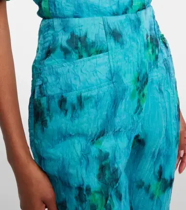 Ganni Printed capri pants | Thumbnail 6 Ganni Printed capri pants | Thumbnail 6