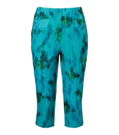 Ganni Printed capri pants | Thumbnail 1 Ganni Printed capri pants | Thumbnail 1