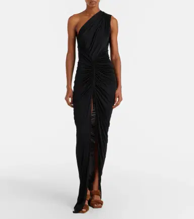 Rick Owens Lilies Avra ruched gown | Thumbnail 4 Rick Owens Lilies Avra ruched gown | Thumbnail 4