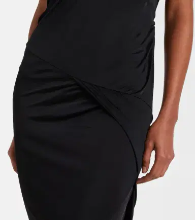 Rick Owens Lilies Shailee ruched gown | Thumbnail 3 Rick Owens Lilies Shailee ruched gown | Thumbnail 3