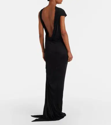 Rick Owens Lilies Shailee ruched gown | Thumbnail 5 Rick Owens Lilies Shailee ruched gown | Thumbnail 5