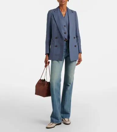 Blazé Milano Blazé Milano Everynight linen blazer | Thumbnail 2 Blazé Milano Blazé Milano Everynight linen blazer | Thumbnail 2