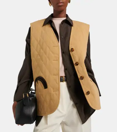 Blazé Milano Blazé Milano Suffolk quilted cotton vest | Thumbnail 4 Blazé Milano Blazé Milano Suffolk quilted cotton vest | Thumbnail 4