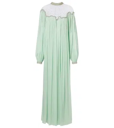 Costarellos Elline embellished pleated gown | Thumbnail 1 Costarellos Elline embellished pleated gown | Thumbnail 1