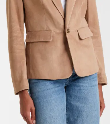 Frame Suede blazer | Thumbnail 5 Frame Suede blazer | Thumbnail 5