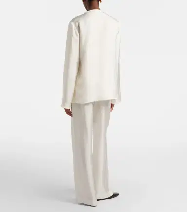 Rohe Róhe Silk wide-leg pants | Thumbnail 6 Rohe Róhe Silk wide-leg pants | Thumbnail 6