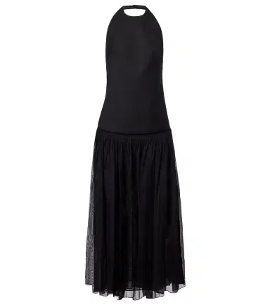 Rohe Róhe Pleated wool-blend muslin maxi dress | Thumbnail 1 Rohe Róhe Pleated wool-blend muslin maxi dress | Thumbnail 1