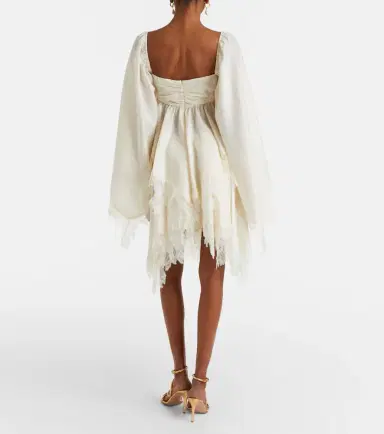 Blumarine Embroidered lace-trimmed miniskirt | Thumbnail 4 Blumarine Embroidered lace-trimmed miniskirt | Thumbnail 4