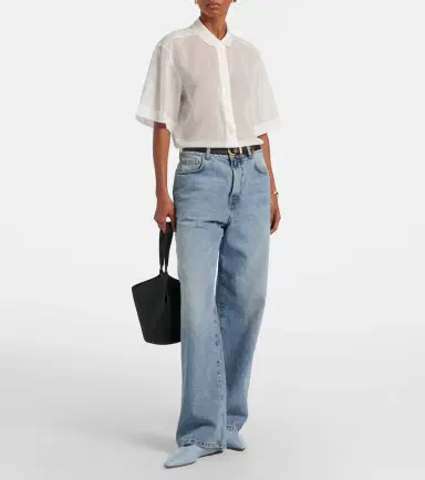 Rohe Róhe Embroidered cotton muslin top | Thumbnail 5 Rohe Róhe Embroidered cotton muslin top | Thumbnail 5