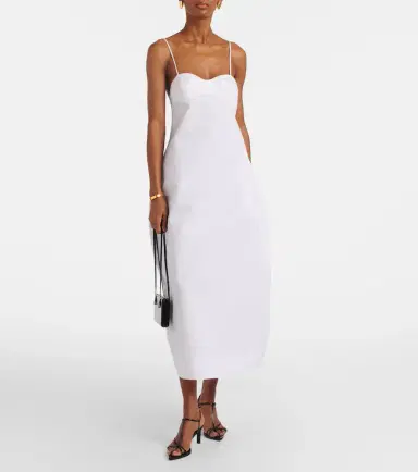 RÓHE Róhe Cotton bustier dress | Thumbnail 3 RÓHE Róhe Cotton bustier dress | Thumbnail 3