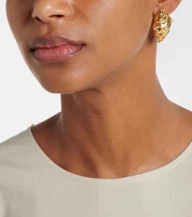 Oscar de la Renta Seashell crystal-embellished earrings | Thumbnail 5 Oscar de la Renta Seashell crystal-embellished earrings | Thumbnail 5