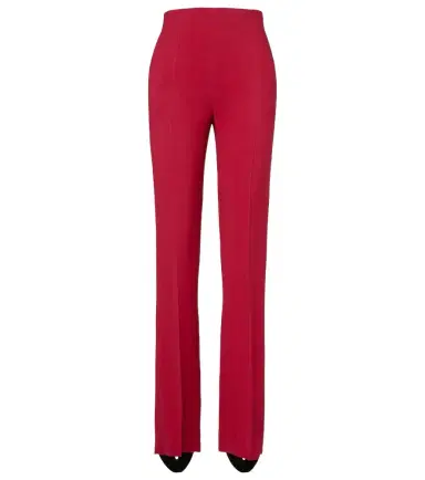 Valentino Crêpe straight pants | Thumbnail 1 Valentino Crêpe straight pants | Thumbnail 1