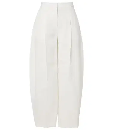 Alaïa Alaïa Poplin barrel-leg pants | Thumbnail 1 Alaïa Alaïa Poplin barrel-leg pants | Thumbnail 1