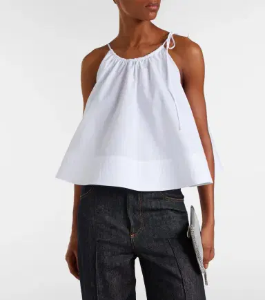 Stella McCartney Cotton poplin top | Thumbnail 2 Stella McCartney Cotton poplin top | Thumbnail 2