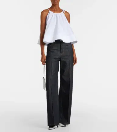 Stella McCartney Cotton poplin top | Thumbnail 5 Stella McCartney Cotton poplin top | Thumbnail 5