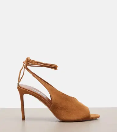 Aquazzura Lais suede peep-toe slingback pumps | Thumbnail 3 Aquazzura Lais suede peep-toe slingback pumps | Thumbnail 3