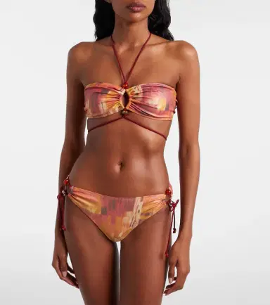 Isabel Marant Analia printed bikini top | Thumbnail 4 Isabel Marant Analia printed bikini top | Thumbnail 4