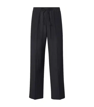 Umit Benan Julian linen and cotton straight pants | Thumbnail 1 Umit Benan Julian linen and cotton straight pants | Thumbnail 1