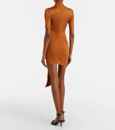 Christopher Esber Fusion ruched minidress | Thumbnail 3 Christopher Esber Fusion ruched minidress | Thumbnail 3