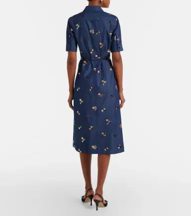 Altuzarra Kieran embellished denim shirt dress | Thumbnail 4 Altuzarra Kieran embellished denim shirt dress | Thumbnail 4