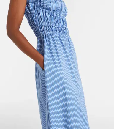 Altuzarra Striped cotton midi dress | Thumbnail 2 Altuzarra Striped cotton midi dress | Thumbnail 2