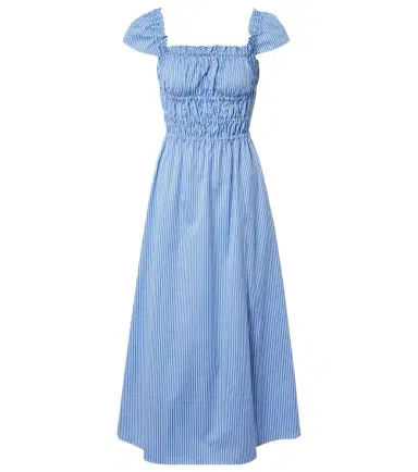 Altuzarra Striped cotton midi dress | Thumbnail 1 Altuzarra Striped cotton midi dress | Thumbnail 1