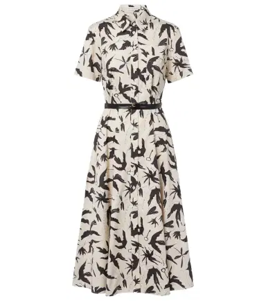Altuzarra Kiera printed cotton-blend shirt dress | Thumbnail 1 Altuzarra Kiera printed cotton-blend shirt dress | Thumbnail 1