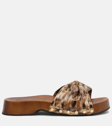 Ganni Tia leopard-print clogs | Thumbnail 3 Ganni Tia leopard-print clogs | Thumbnail 3
