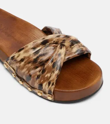 Ganni Tia leopard-print clogs | Thumbnail 4 Ganni Tia leopard-print clogs | Thumbnail 4