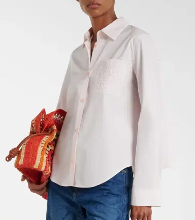 Loewe Paula's Ibiza Anagram cotton poplin shirt | Thumbnail 3 Loewe Paula's Ibiza Anagram cotton poplin shirt | Thumbnail 3