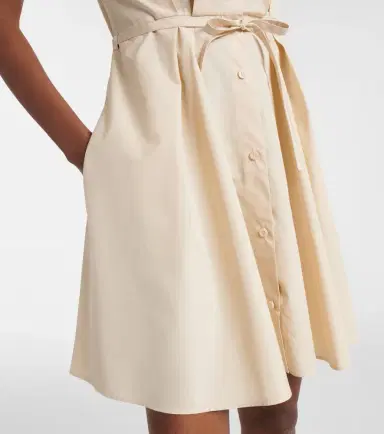 Loewe Paula's Ibiza Anagram cotton poplin shirt dress | Thumbnail 2 Loewe Paula's Ibiza Anagram cotton poplin shirt dress | Thumbnail 2