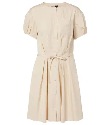 Loewe Paula's Ibiza Anagram cotton poplin shirt dress | Thumbnail 1 Loewe Paula's Ibiza Anagram cotton poplin shirt dress | Thumbnail 1