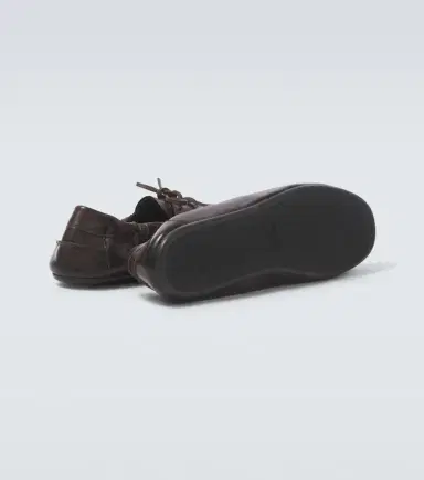 Prada Shuffle leather boat shoes | Thumbnail 6 Prada Shuffle leather boat shoes | Thumbnail 6
