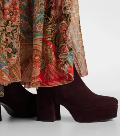 Gianvito Rossi Sally suede ankle boots | Thumbnail 5 Gianvito Rossi Sally suede ankle boots | Thumbnail 5