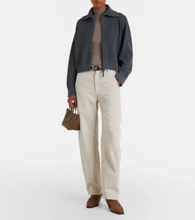 Brunello Cucinelli Cotton zip-up cardigan | Thumbnail 6 Brunello Cucinelli Cotton zip-up cardigan | Thumbnail 6