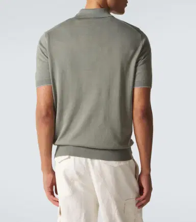 Brunello Cucinelli Logo cotton piqué polo shirt | Thumbnail 2 Brunello Cucinelli Logo cotton piqué polo shirt | Thumbnail 2