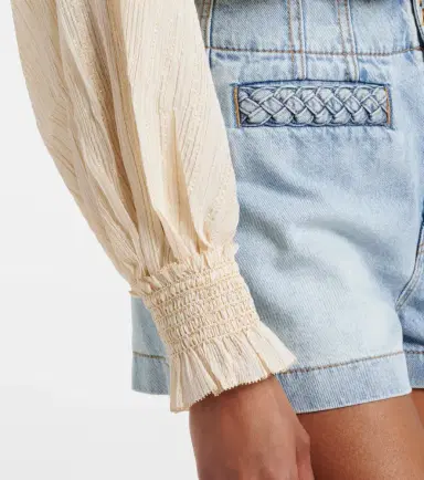 Zimmermann Aster cotton and silk-blend blouse | Thumbnail 7 Zimmermann Aster cotton and silk-blend blouse | Thumbnail 7