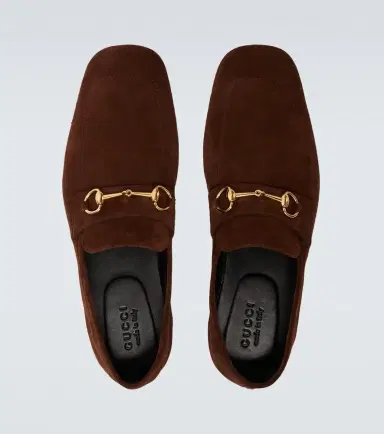 Gucci Ragazzo Horsebit suede loafers | Thumbnail 3 Gucci Ragazzo Horsebit suede loafers | Thumbnail 3