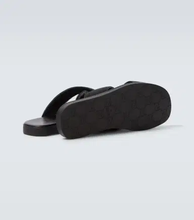 Gucci Logo jacquard sandals | Thumbnail 2 Gucci Logo jacquard sandals | Thumbnail 2
