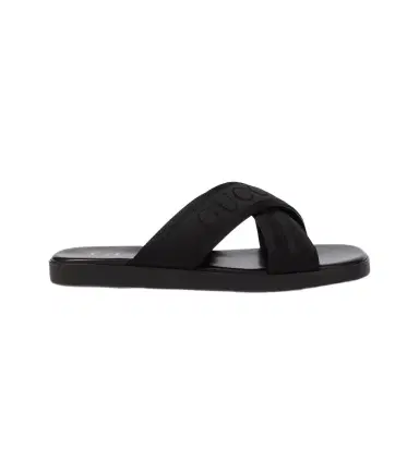 Gucci Logo jacquard sandals | Thumbnail 1 Gucci Logo jacquard sandals | Thumbnail 1