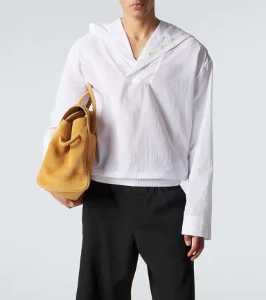 Jacquemus Haut Marin cotton-blend shirt | Thumbnail 4 Jacquemus Haut Marin cotton-blend shirt | Thumbnail 4