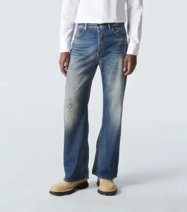 Acne Studios 2021 distressed wide-leg jeans | Thumbnail 2 Acne Studios 2021 distressed wide-leg jeans | Thumbnail 2