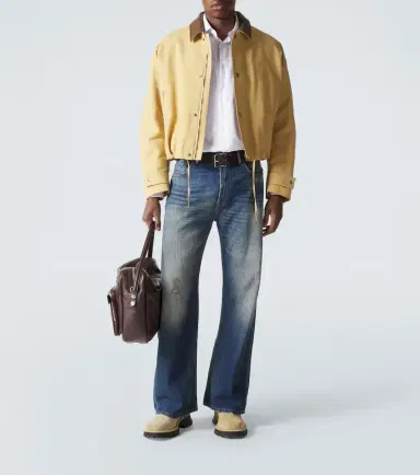 Acne Studios 2021 distressed wide-leg jeans | Thumbnail 3 Acne Studios 2021 distressed wide-leg jeans | Thumbnail 3