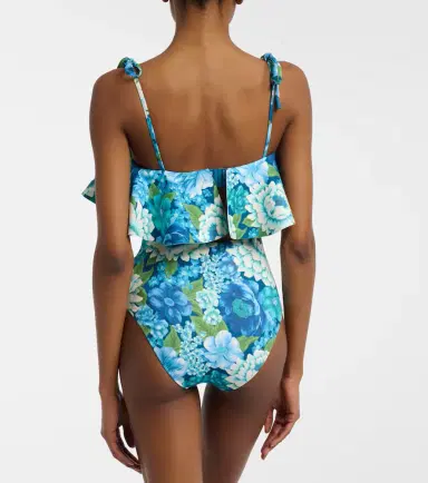 ALÉMAIS Alémais Margo floral ruffled swimsuit | Thumbnail 2 ALÉMAIS Alémais Margo floral ruffled swimsuit | Thumbnail 2