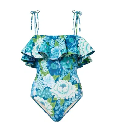 ALÉMAIS Alémais Margo floral ruffled swimsuit | Thumbnail 1 ALÉMAIS Alémais Margo floral ruffled swimsuit | Thumbnail 1