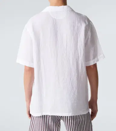 Fedeli Linen bowling shirt | Thumbnail 5 Fedeli Linen bowling shirt | Thumbnail 5