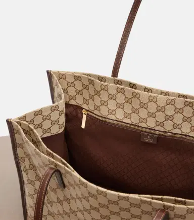 Gucci Large GG canvas shopper | Thumbnail 3 Gucci Large GG canvas shopper | Thumbnail 3