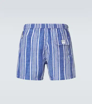 Fedeli Striped swim trunks | Thumbnail 2 Fedeli Striped swim trunks | Thumbnail 2
